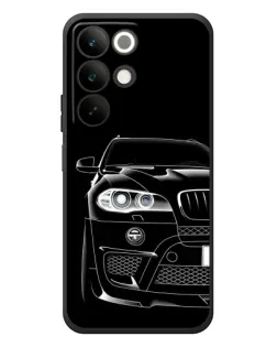 Чохол для Realme C85 з картинкою «Темний силует BMW»