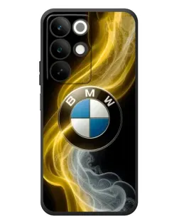 Чохол для Realme C85 з картинкою «Золотистий дим BMW»