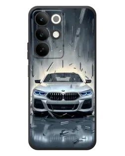 Чохол для Realme C85 з картинкою «BMW у світлі фар»