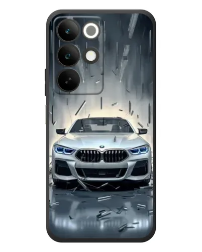 Чохол для Realme C85 з картинкою «BMW у світлі фар»