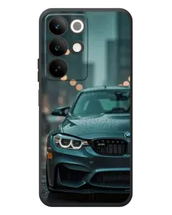 Чохол для Realme C85 з картинкою «BMW у вогнях міста»