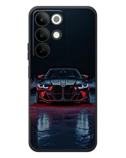 Чохол для Realme C85 з картинкою «BMW на мокрій дорозі»