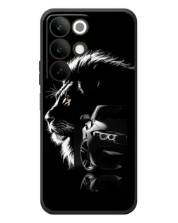 Чохол для Realme C85 з картинкою «BMW та лев»