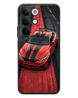 Чохол для Realme C85 з картинкою «BMW на червоній доріжці»