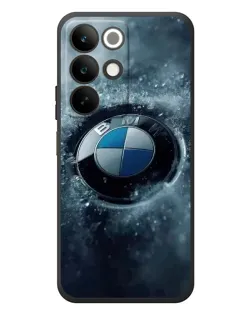 Чохол для Realme C85 з картинкою «Логотип BMW — лід»