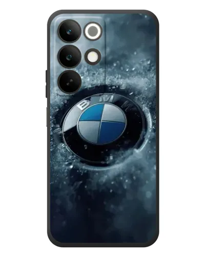 Чохол для Realme C85 з картинкою «Логотип BMW — лід» Чохол для Realme C85 з картинкою «Логотип BMW — лід»