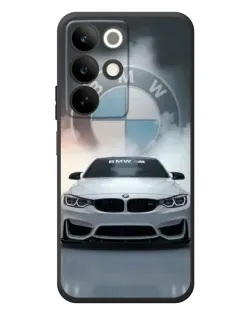 Чохол для Realme C85 з картинкою «BMW в білому диму»