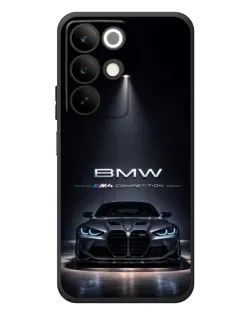 Чохол для Realme C85 з картинкою «BMW крізь нічне місто»