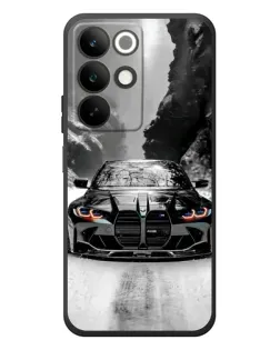 Чохол для Realme C85 з картинкою «BMW — акварельний дрифт»