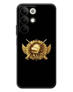 Чохол для Realme C85 з картинкою «PUBG — помаранчевий градієнт»