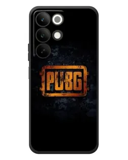 Чохол для Realme C85 з картинкою «PUBG — золотий логотип»