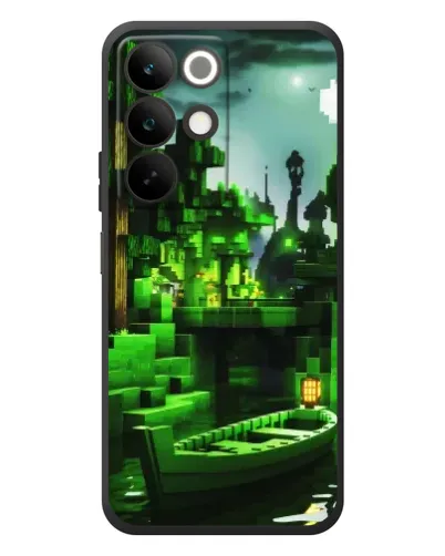 Чохол для Realme C85 з картинкою «Minecraft лісовий пейзаж» Чохол для Realme C85 з картинкою «Minecraft лісовий пейзаж»