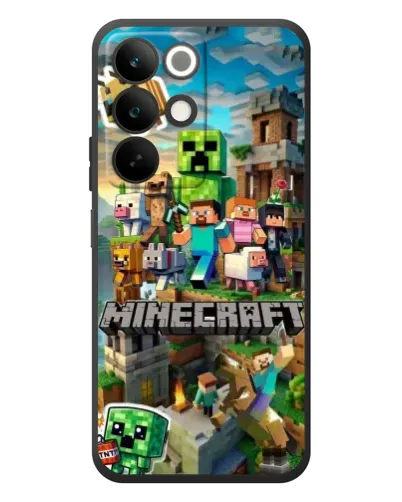 Чохол для Realme C85 з картинкою «Замок Minecraft» Чохол для Realme C85 з картинкою «Замок Minecraft»