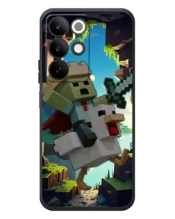 Чохол для Realme C85 з картинкою «Стів та гусь»