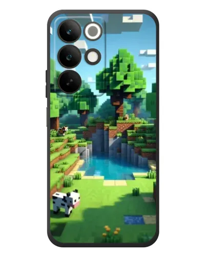 Чохол для Realme C85 з картинкою «Minecraft літній день» Чохол для Realme C85 з картинкою «Minecraft літній день»