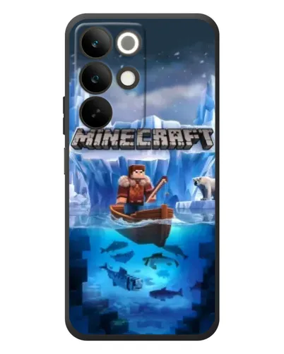 Чохол для Realme C85 з картинкою «Minecraft льодянийсвіт» Чохол для Realme C85 з картинкою «Minecraft льодянийсвіт»