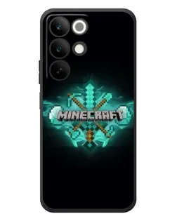 Чохол для Realme C85 з картинкою «Minecraft Diamond лого»