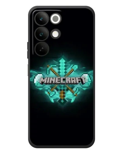 Чохол для Realme C85 з картинкою «Minecraft Diamond лого» Чохол для Realme C85 з картинкою «Minecraft Diamond лого»