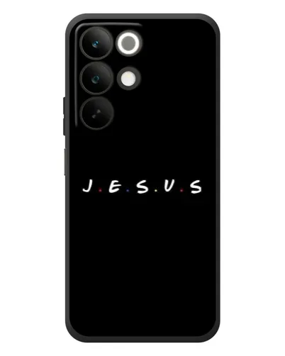 Чохол для Realme C85 з картинкою «Крапки віри J.E.S.U.S.» Чохол для Realme C85 з картинкою «Крапки віри J.E.S.U.S.»