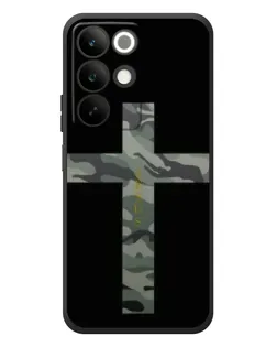 Чохол для Realme C85 з картинкою «Мілітарі Хрест»