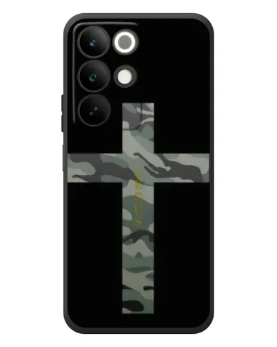 Чохол для Realme C85 з картинкою «Мілітарі Хрест» Чохол для Realme C85 з картинкою «Мілітарі Хрест»