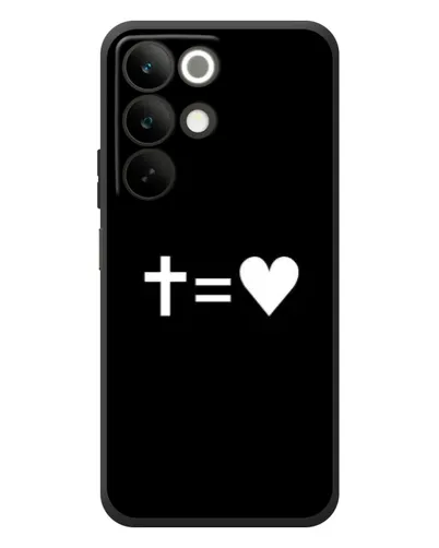 Чохол для Realme C85 з картинкою «Хрест та Серце» Чохол для Realme C85 з картинкою «Хрест та Серце»