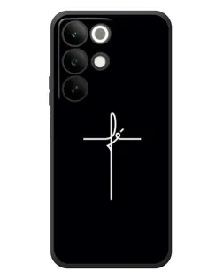 Чохол для Realme C85 з картинкою «Тонкий хрест»