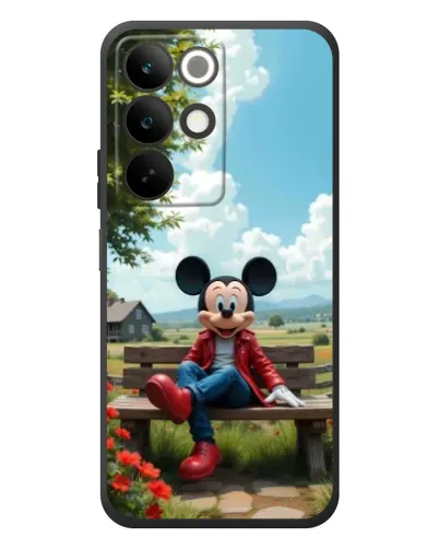 Чохол для Realme C85 з картинкою «Міккі на лавці» Чохол для Realme C85 з картинкою «Міккі на лавці»