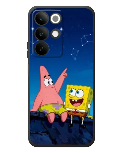 Чохол для Realme C85 з картинкою «Губка Боб та Патрік вночі» Чохол для Realme C85 з картинкою «Губка Боб та Патрік вночі»