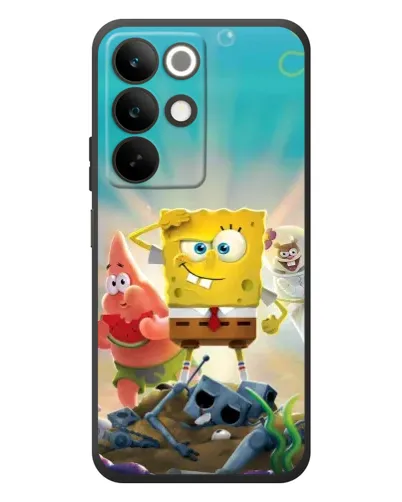 Чохол для Realme C85 з картинкою «Спанч Боб переможець» Чохол для Realme C85 з картинкою «Спанч Боб переможець»