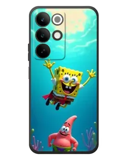 Чохол для Realme C85 з картинкою «Спанч Боб під водою»