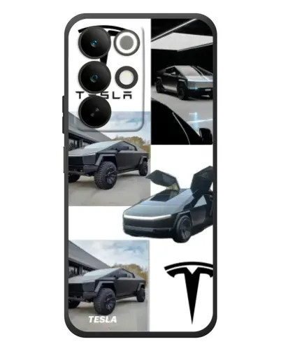 Чохол для Realme C85 з картинкою «Колаж Cybertruck Tesla» Чохол для Realme C85 з картинкою «Колаж Cybertruck Tesla»