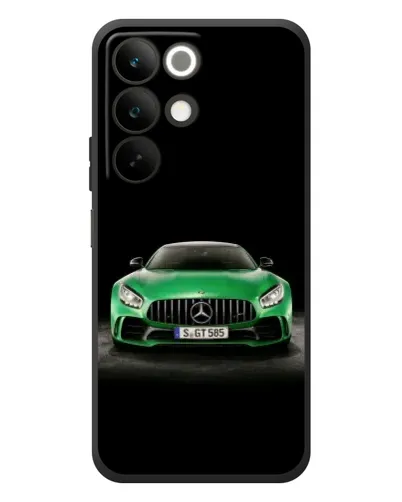 Чохол для Realme C85 з картинкою «Mercedes — неоновий лого» Чохол для Realme C85 з картинкою «Mercedes — неоновий лого»