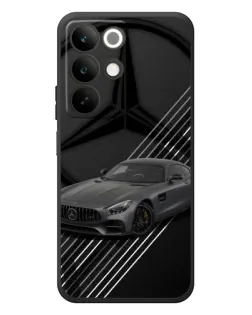 Чохол для Realme C85 з картинкою «Mercedes AMG — графіка»
