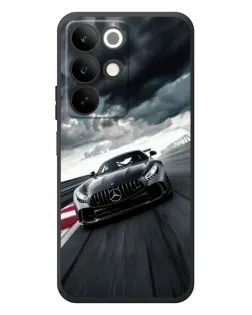 Чохол для Realme C85 з картинкою «Гоночний Mercedes AMG»