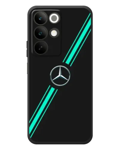 Чохол для Realme C85 з картинкою «Спортивні лінії Mercedes» Чохол для Realme C85 з картинкою «Спортивні лінії Mercedes»