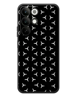 Чохол для Realme C85 з картинкою «Mercedes паттерн зірок»