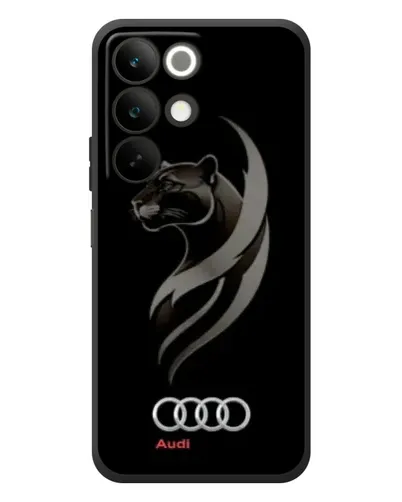 Чохол для Realme C85 з картинкою «Графіка — пантера та Audi» Чохол для Realme C85 з картинкою «Графіка — пантера та Audi»