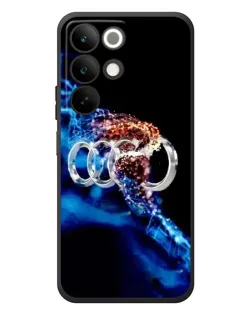Чохол для Realme C85 з картинкою «Енергія лого Audi»