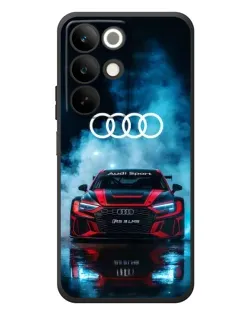 Чохол для Realme C85 з картинкою «Audi Sport — неон»