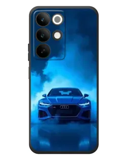 Чохол для Realme C85 з картинкою «Audi — блакитна енергія»