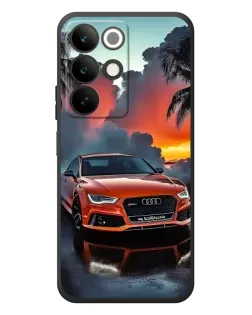 Чохол для Realme C85 з картинкою «Audi — захід сонця»