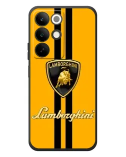 Чохол для Realme C85 з картинкою «Lamborghini Stripe жовтий» Чохол для Realme C85 з картинкою «Lamborghini Stripe жовтий»