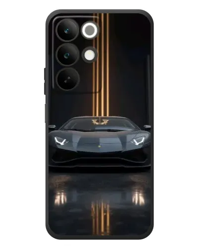 Чехол для Realme C85 с картинкой «Lamborghini золотые линии» Чехол для Realme C85 с картинкой «Lamborghini золотые линии»