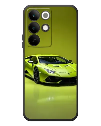 Чехол для Realme C85 с картинкой «Салатовый Lamborghini Huracan» Чехол для Realme C85 с картинкой «Салатовый Lamborghini Huracan»