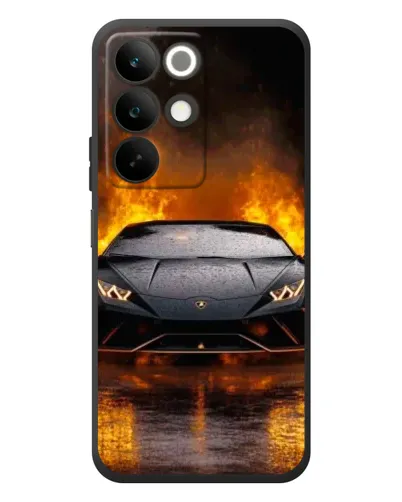 Чехол для Realme C85 с картинкой «Lamborghini в огне» Чехол для Realme C85 с картинкой «Lamborghini в огне»