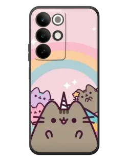 Чехол для Realme C85 с картинкой «Единорог Pusheen»