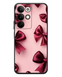 Чохол для Realme C85 з картинкою «Бордовий атлас»