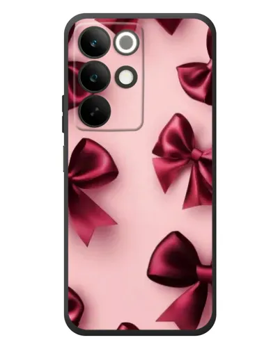 Чохол для Realme C85 з картинкою «Бордовий атлас»