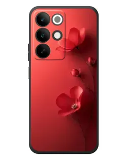 Чохол для Realme C85 з картинкою «Макові суцвіття»